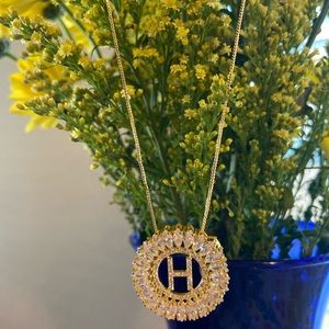 Initial necklace